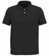 NS207 Native Spirit Piqué Polo Shirt Black colour image